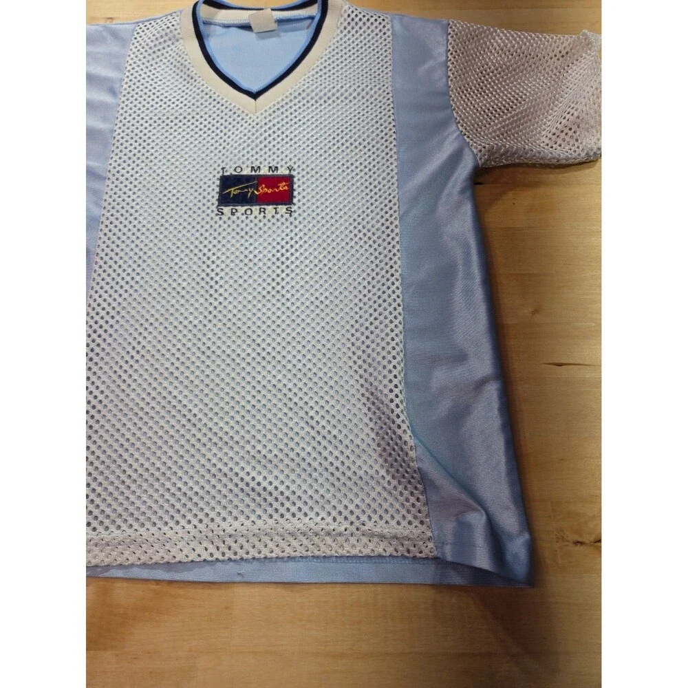 Vintage Tommy Sports Kids XXL Mesh Shirt